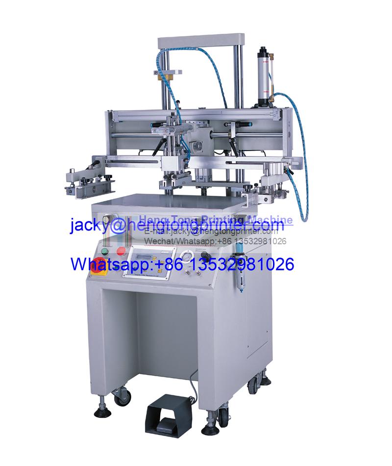 Semi Auto Screen Printing Machine For Flat And 20L Lubricated Can - 副本