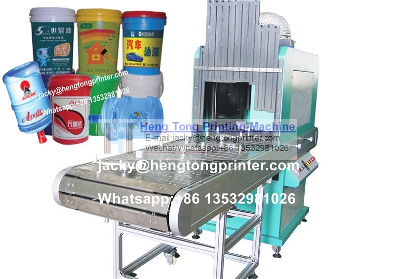 UV Drying Machine For Big Round Barrel , Bucket And 20L Lubricated Oil Can, 5 Gallon Water Bottle 
