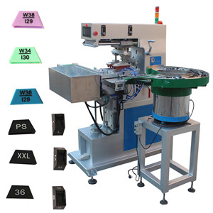 Hanger Crown Sizer Clip Automatic Pad Printing Machine Speed is about 10000 PCS Per Hour 